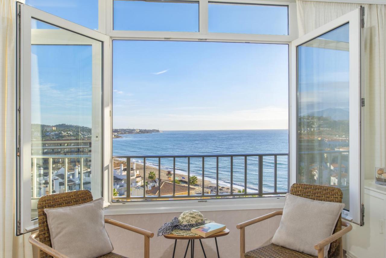Penthouse Studio With Sea Views La Cala De Mijas Exteriör bild